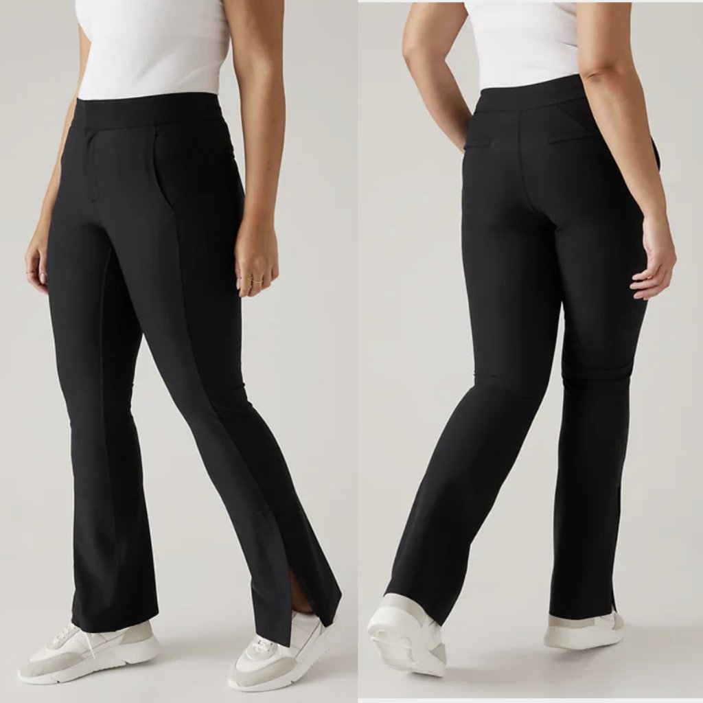 Athleta | Stellar Flare Trouser In Black Sz. 8